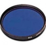 Цветной синий фильтр 77 мм